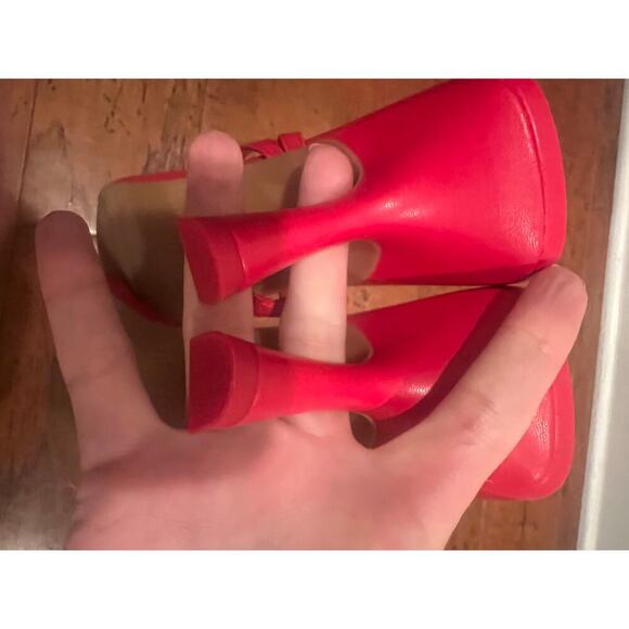 NWOT Open Edit Strapy Heels - Picture 3 of 4